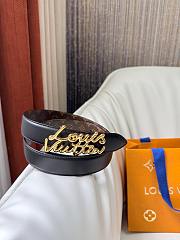 Louis Vuitton Script 30mm Belt  - 3