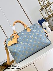 Louis Vuitton Speedy P9 40 Blue 40x26x23cm - 1