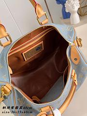 Louis Vuitton Speedy P9 40 Blue 40x26x23cm - 5