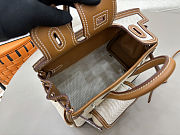 Hermes Birkin 25 Cargo Canvas Brown Silver - 3