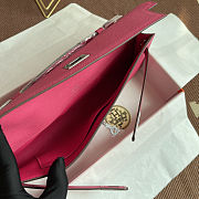 Hermes Kelly 31 Cut silver Pink Epsom 31x13x2.5cm - 5