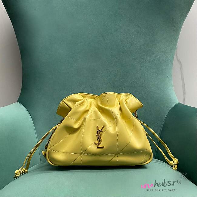 YSL Jamie Yellow Bag 26x18x12.5cm - 1