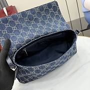 Gucci Madison medium shoulder bag Denim 31x13x11.5cm - 5