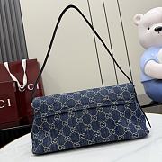 Gucci Madison medium shoulder bag Denim 31x13x11.5cm - 2