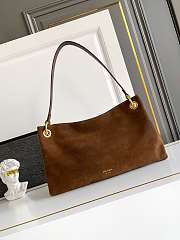 Prada Etude large suede shoulder bag 40.5x24.5cm - 1
