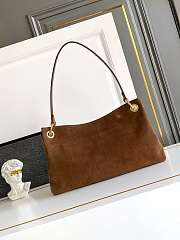 Prada Etude large suede shoulder bag 40.5x24.5cm - 4