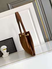 Prada Etude large suede shoulder bag 40.5x24.5cm - 2