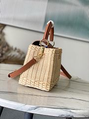 Louis Vuitton Capucines BB Raffia Brown 27x17.3x9cm - 2