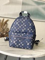 Louis Vuitton Discovery Backpack PM Navy Blue 40x30x20cm - 1