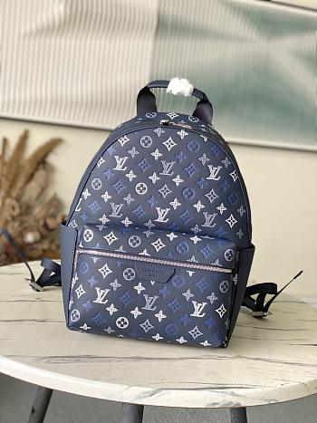 Louis Vuitton Discovery Backpack PM Navy Blue 40x30x20cm