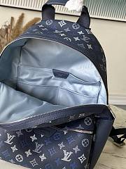 Louis Vuitton Discovery Backpack PM Navy Blue 40x30x20cm - 5