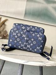 Louis Vuitton Discovery Backpack PM Navy Blue 40x30x20cm - 3