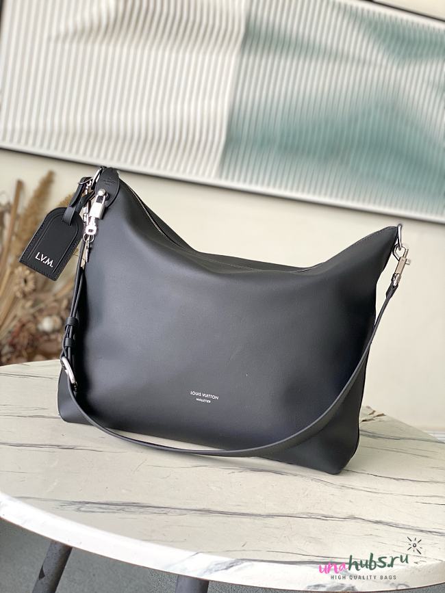 Louis Vuitton Vagabond Hobo Black 48x38x14cm - 1