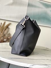Louis Vuitton Vagabond Hobo Black 48x38x14cm - 4