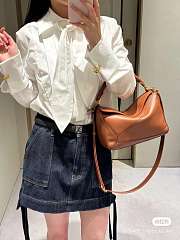 Loewe Puzzle bag Brown lambskin 24x16.5x10.5cm - 5