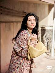 Loewe Puzzle bag Brown light yellow 24x16.5x10.5cm - 5