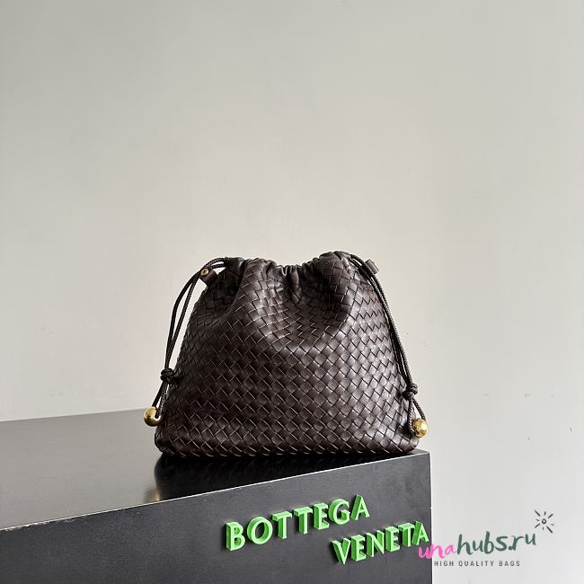 Bottega Veneta Dustbag Dark Brown 29x25x6cm - 1