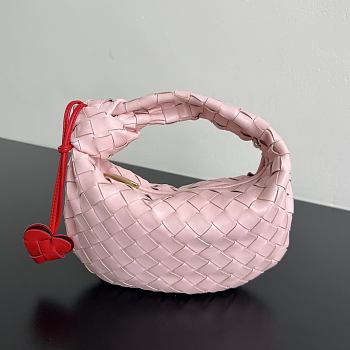 Bottega Veneta Mini Jodie Pink 26x13x8.5cm