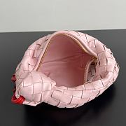 Bottega Veneta Mini Jodie Pink 26x13x8.5cm - 4
