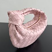 Bottega Veneta Mini Jodie Pink 26x13x8.5cm - 3