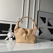 Chanel New 26c Hobo Bag Beige Lambskin 32x24x12cm - 1