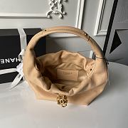 Chanel New 26c Hobo Bag Beige Lambskin 32x24x12cm - 3