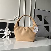 Chanel New 26c Hobo Bag Beige Lambskin 32x24x12cm - 2
