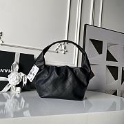 Chanel New 26c Hobo Bag Black Lambskin 32x24x12cm - 3