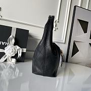 Chanel New 26c Hobo Bag Black Lambskin 32x24x12cm - 2