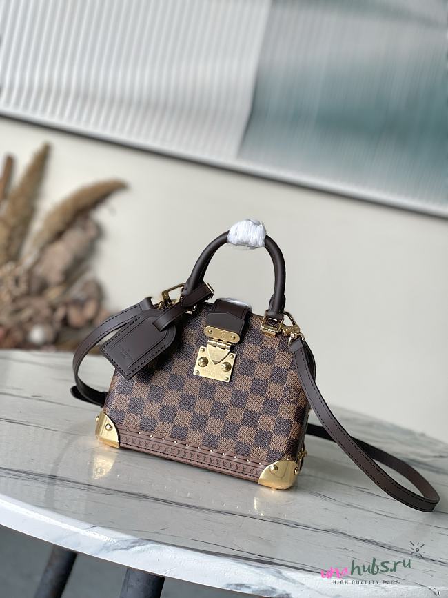 Louis Vuitton Alma Trunk 20 Damier 20x15.5x10cm - 1