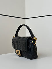 Fendi Baguette Bag Black 27x15x5cm - 5