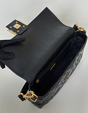Fendi Baguette Bag Black 27x15x5cm - 2