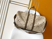 Louis Vuitton Keepall Bandoulière 50 Beige 50x29x23cm - 4