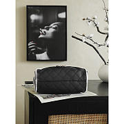 Chanel 25 Mini Handbag Black 22x20x12.5cm - 2