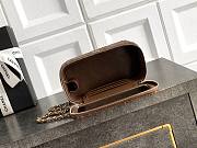 Chanel Vanity Case Raffia brown 17x9.5x8cm - Unahubs - 5