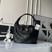 Chanel New 26c Hobo Bag Black Lambskin 45x30x11.5cm - 1