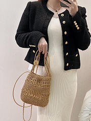 Chanel 25A Mini Bag Gold 23x18.5x6cm - 2