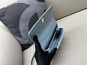 Chanel Coco Handle blue caviar 23cm - 5