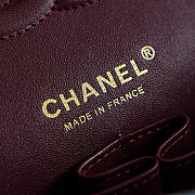 Chanel 26k Flap Bag Light Blue Lambskin in Bloom 25cm - 2