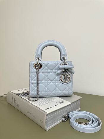 Dior Mini Lady Light Blue 17cm