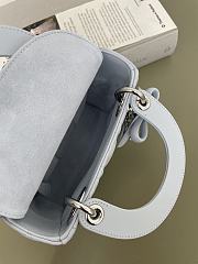 Dior Mini Lady Light Blue 17cm - 2