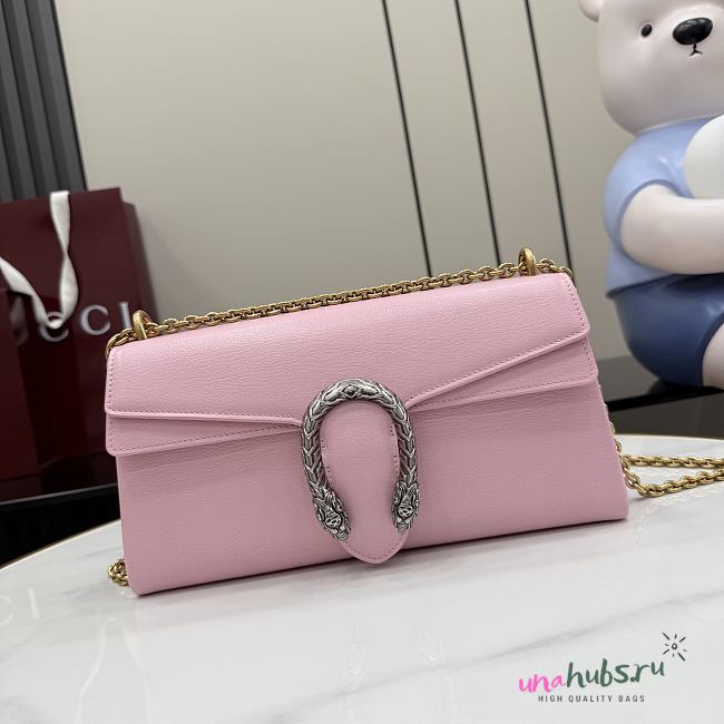 Gucci Dionysus medium shoulder bag pink 28x14x7cm - 1