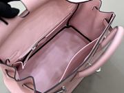 Hermes Birkin 25 Pink Togo Silver  - 5