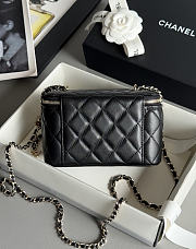 Chanel 26C Vanity Black Lambskin 17x9.5x8cm - 2
