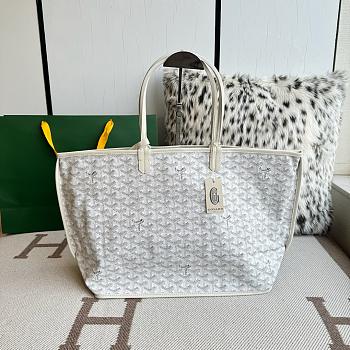 Goyard Aniou White 30x14x25cm