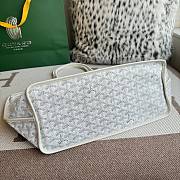 Goyard Aniou White 30x14x25cm - 5