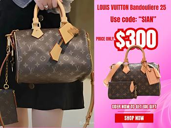 Louis Vuitton new speedy P9 blue leather bandouliere 25 bag