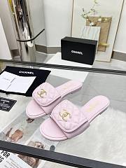 Chanel Pink Slides - 2
