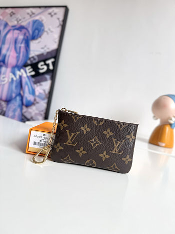 Louis Vuitton Key Pouch S Monogram 15×9×1cm