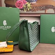 Goyard Musette Bag Green 28x22x10cm - 5